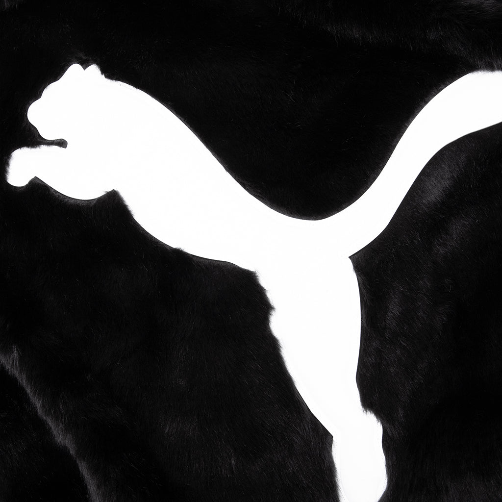 Flacko Fur Coat - Black