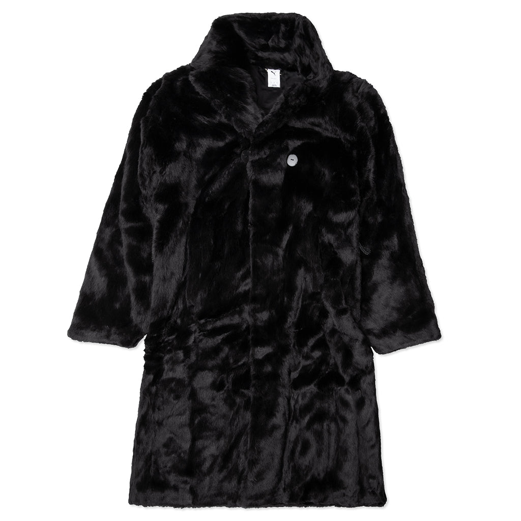 Flacko Fur Coat - Black