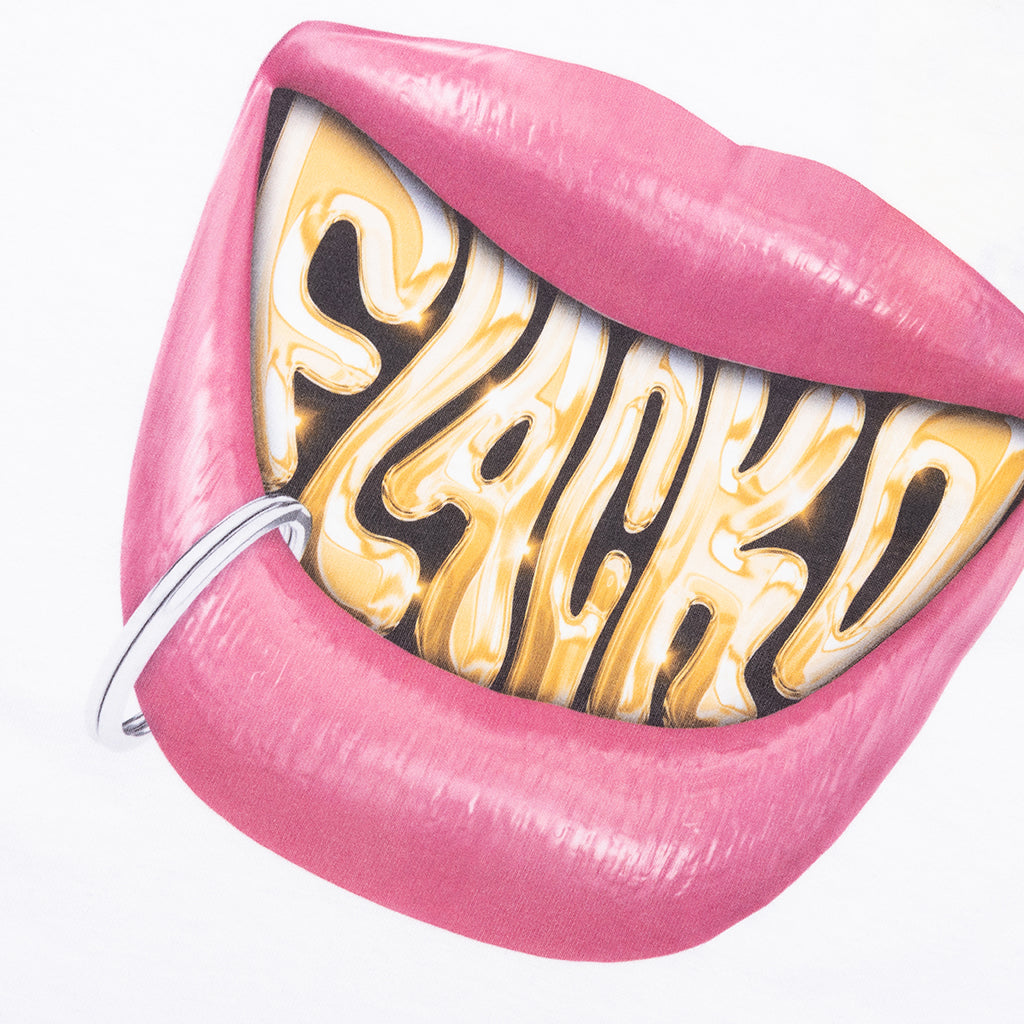 Flacko Smile Women's Baby Tee - White