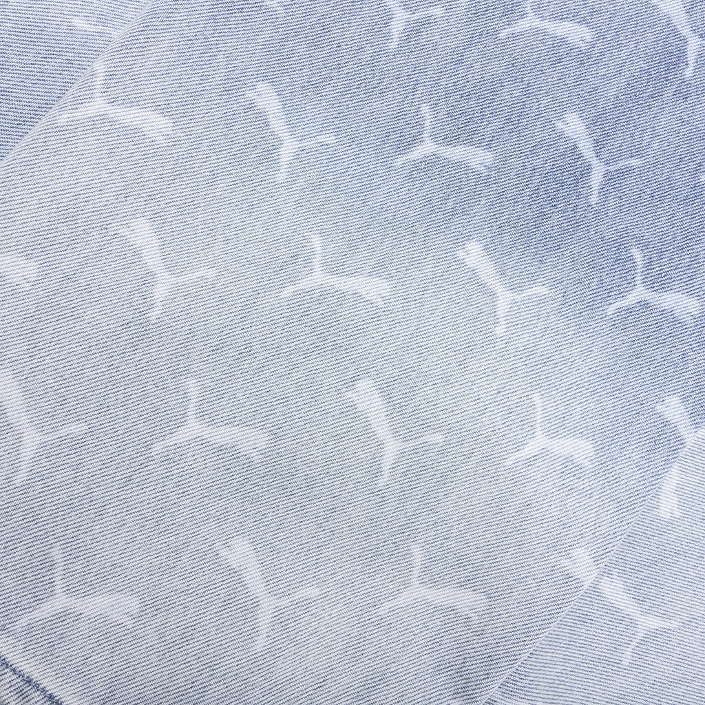 Laser Monogram Denim - Faded Denim