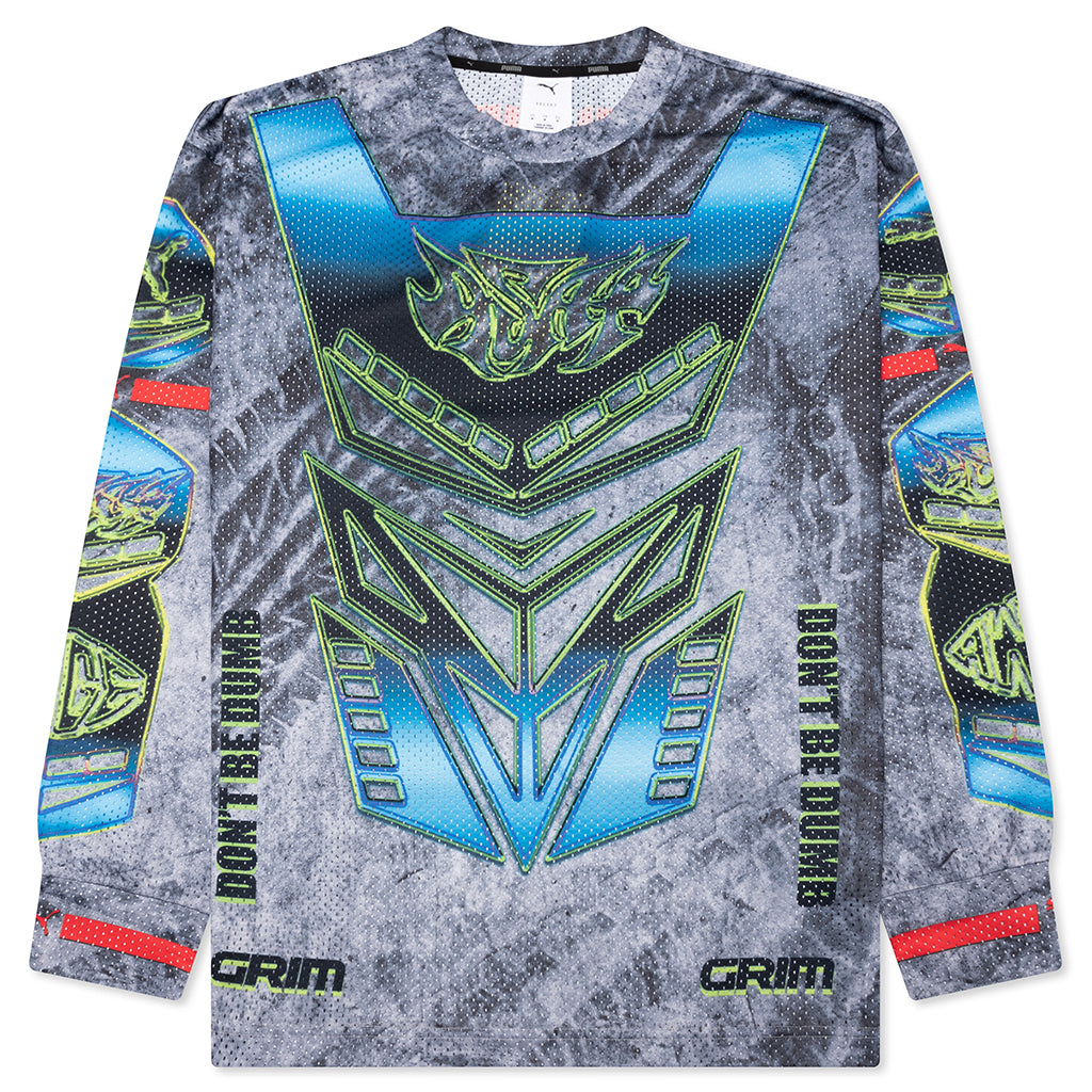 Moto Armor L/S Tee - White