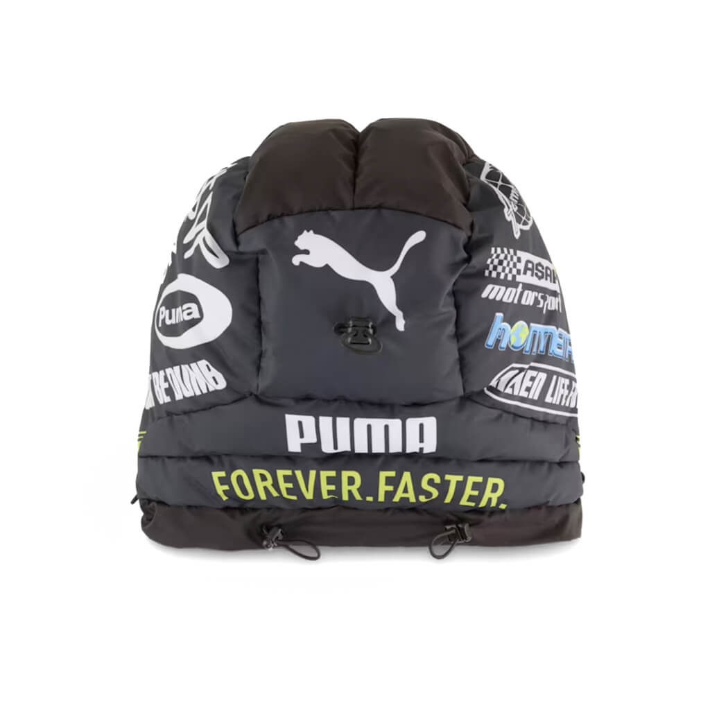 Padded Balaclava - Black/Lime Pow