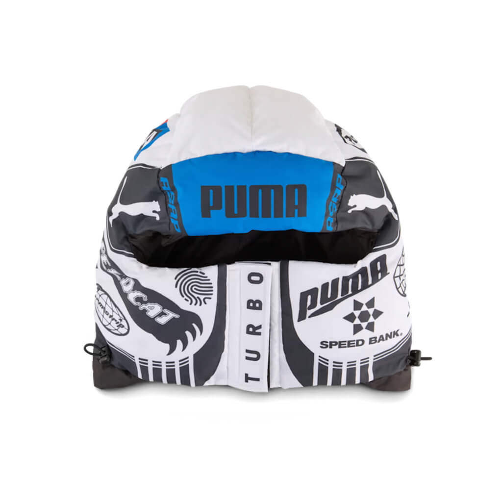 Padded Balaclava - White/Team Royal