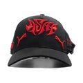 Seatbelt Cap - Black/Fierce Red