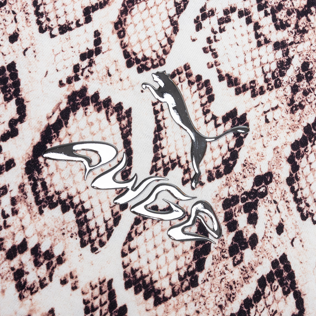 Snakeskin Tee - Frosted Ivory