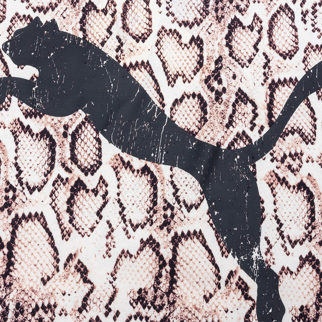 Snakeskin Tee - Frosted Ivory