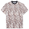 Snakeskin Tee - Frosted Ivory