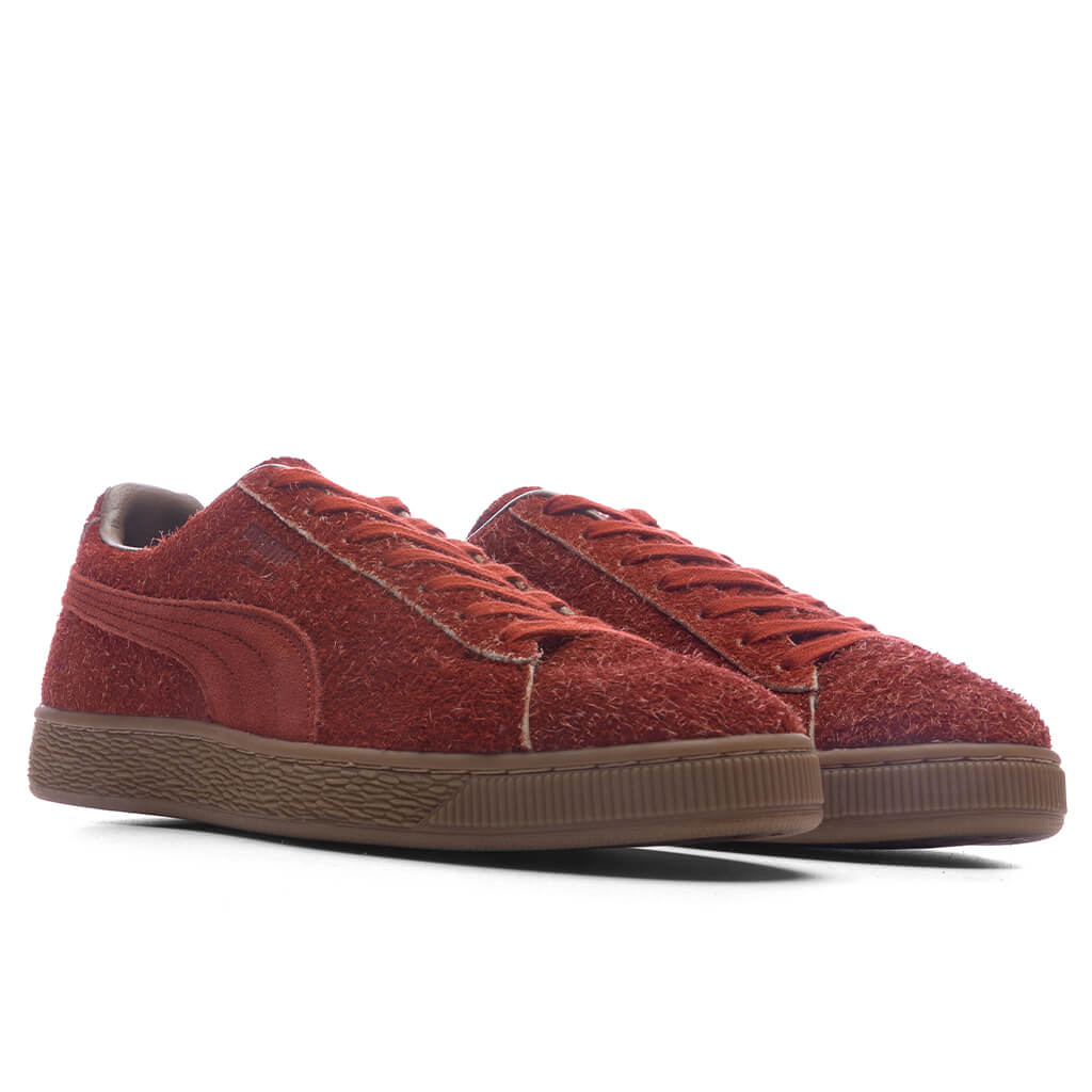 Suede Fuzzy - Mars Red