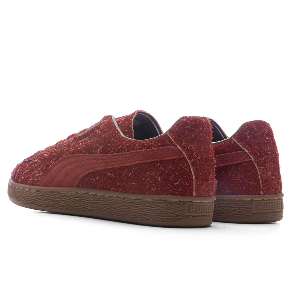 Suede Fuzzy - Mars Red