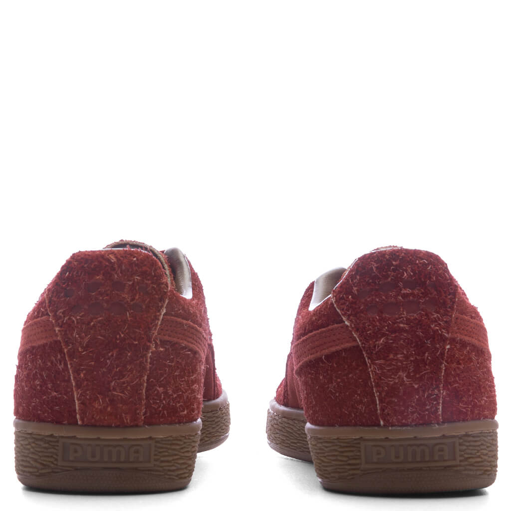 Suede Fuzzy - Mars Red