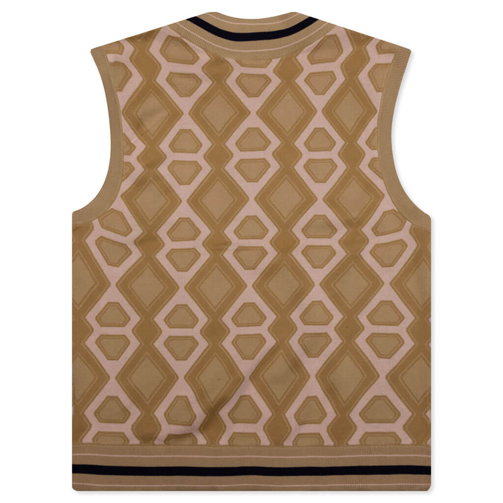 Knitted Vest - Ginger Root