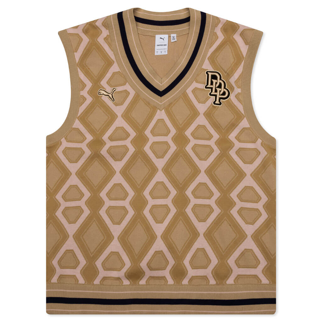 Knitted Vest - Ginger Root