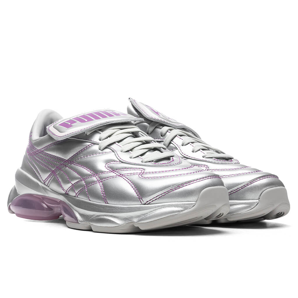 Women's Cell King Metallic L - Puma Silver/Byzantium/Pink Lady