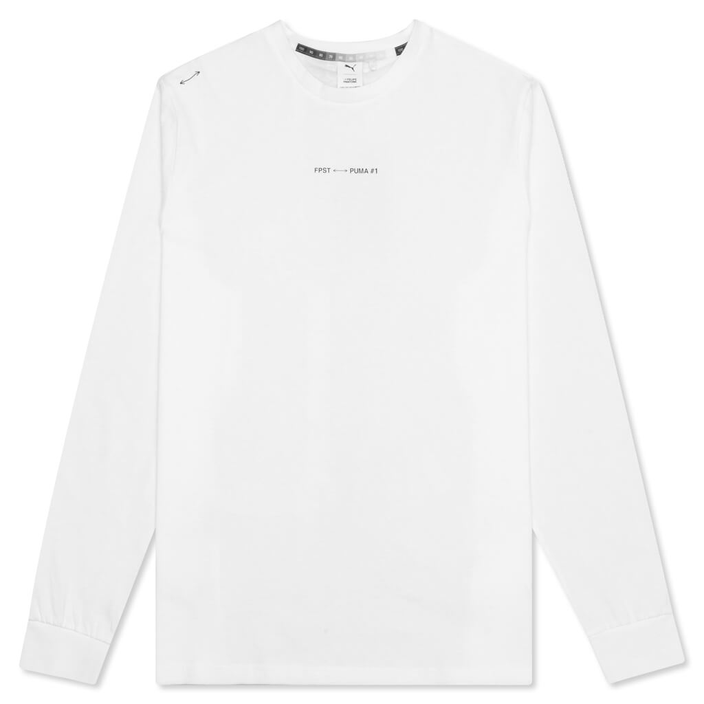 L/S Tee - White