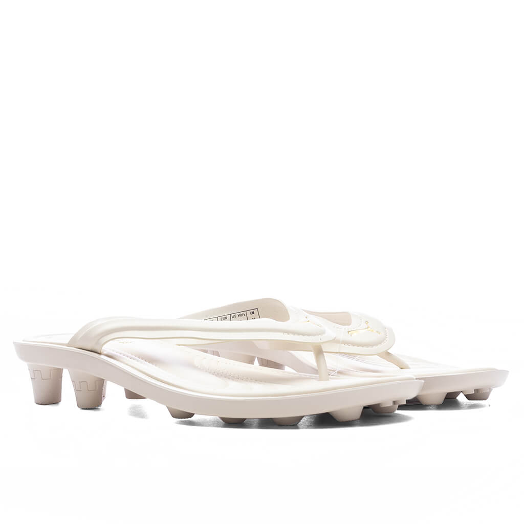 Women's Cat Cleat Leather - Alpine Snow/Gold
