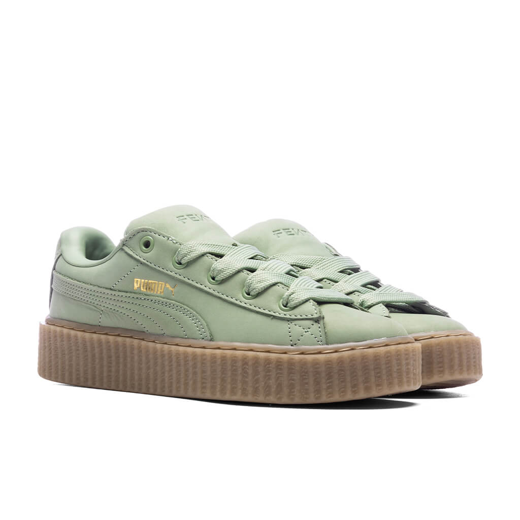 Creeper Phatty Nubuck (JR) - Green Fog