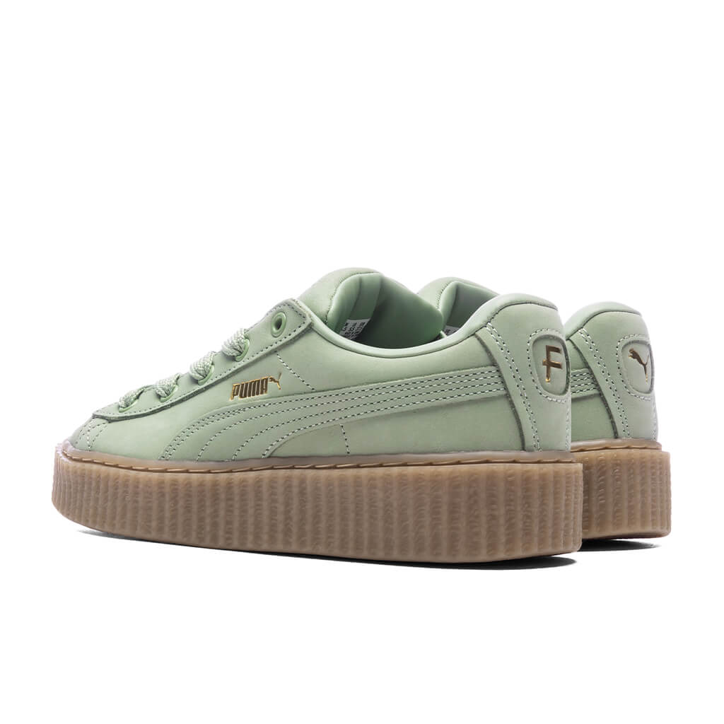Creeper Phatty Nubuck (JR) - Green Fog