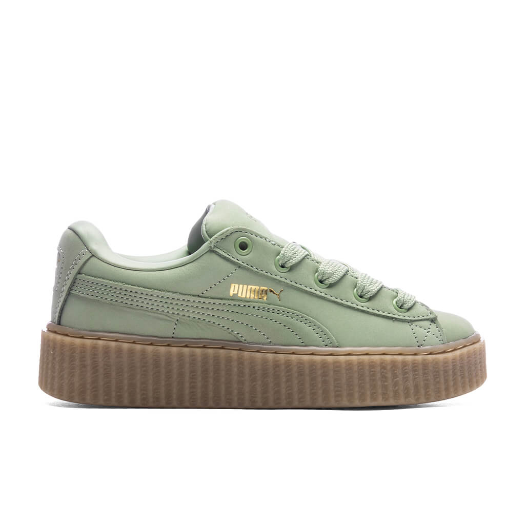 Creeper Phatty Nubuck (JR) - Green Fog