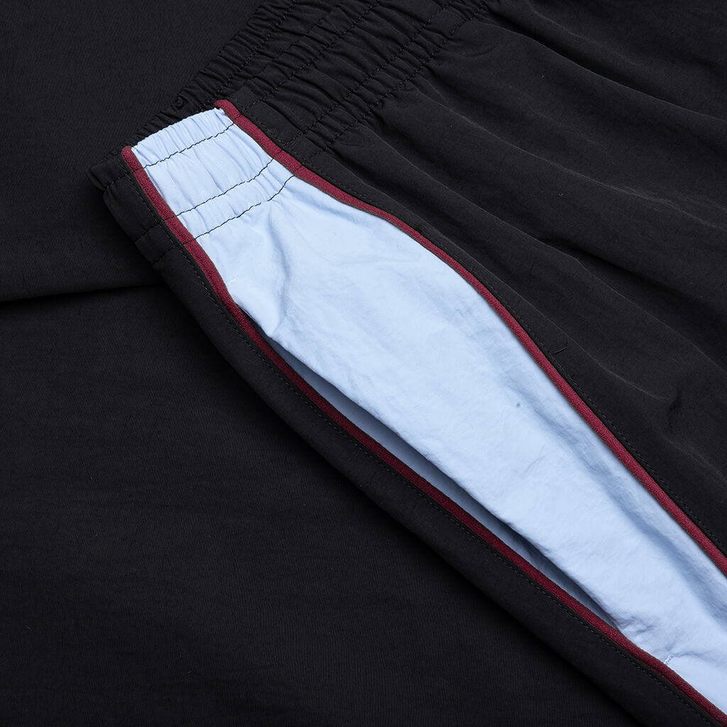 Nylon Track Pants - Black