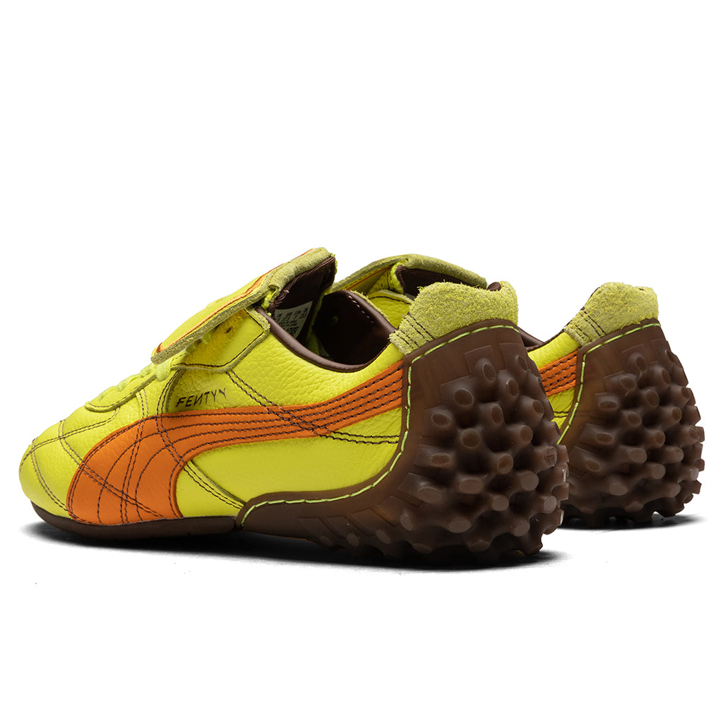 Women's Avanti LS Stitched - Lime Sheen/Pumpkin Pie