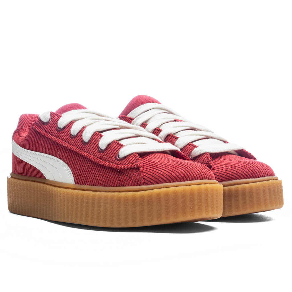 Women's Creeper Phatty Corduroy - Club Red/Warm White/Gum