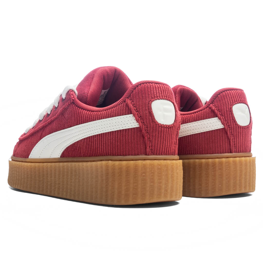 Women's Creeper Phatty Corduroy - Club Red/Warm White/Gum