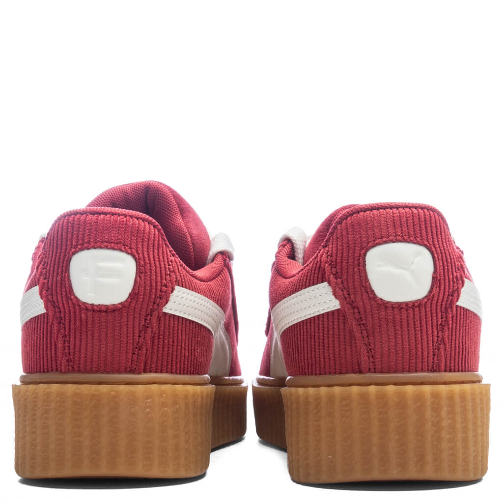 Women's Creeper Phatty Corduroy - Club Red/Warm White/Gum