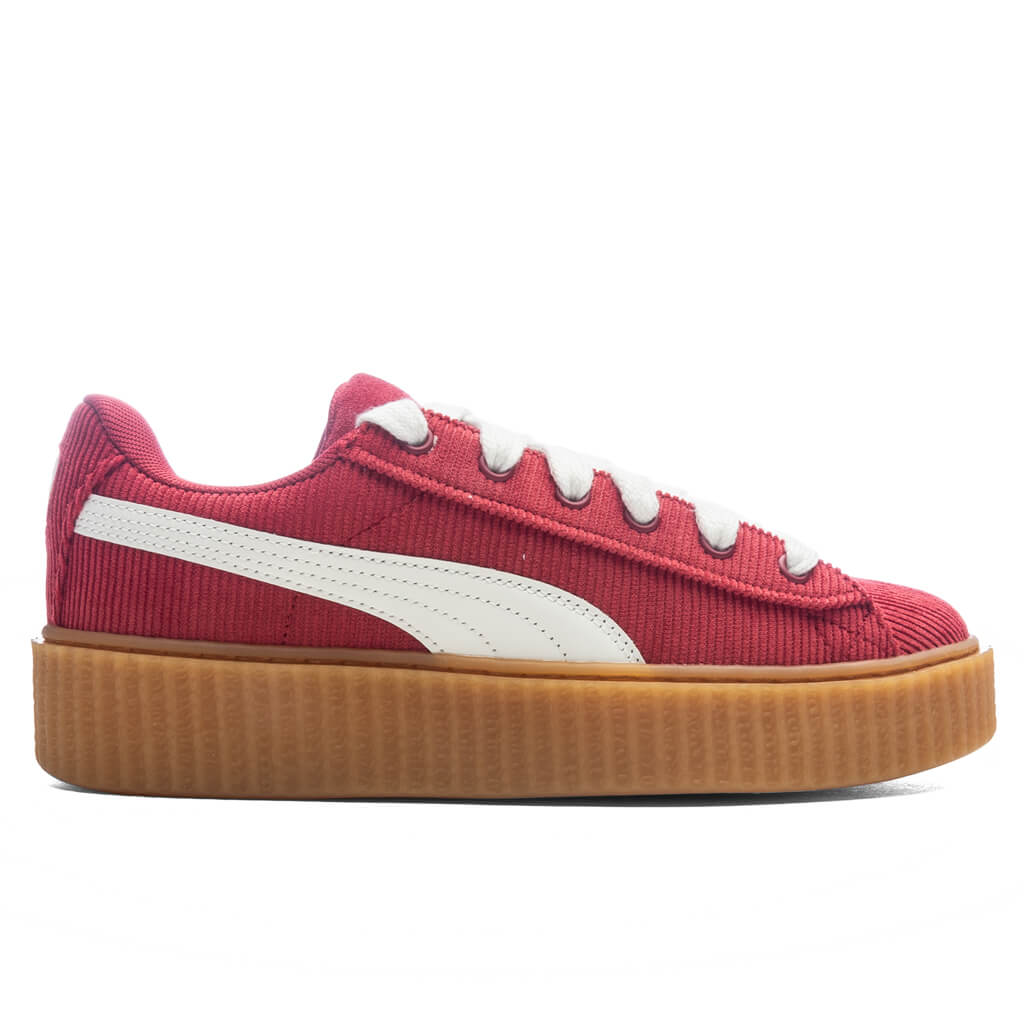 Women's Creeper Phatty Corduroy - Club Red/Warm White/Gum