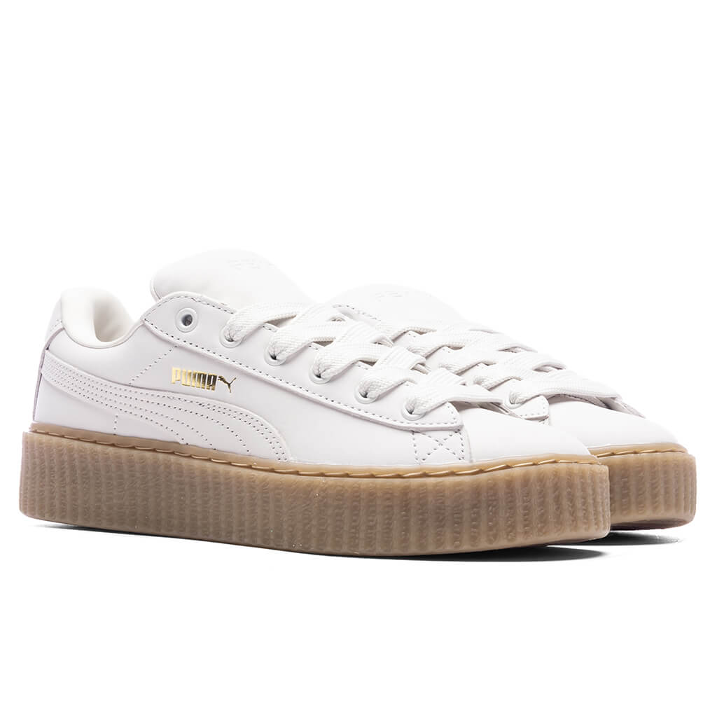 Women's Creeper Phatty Nubuck - Warm White
