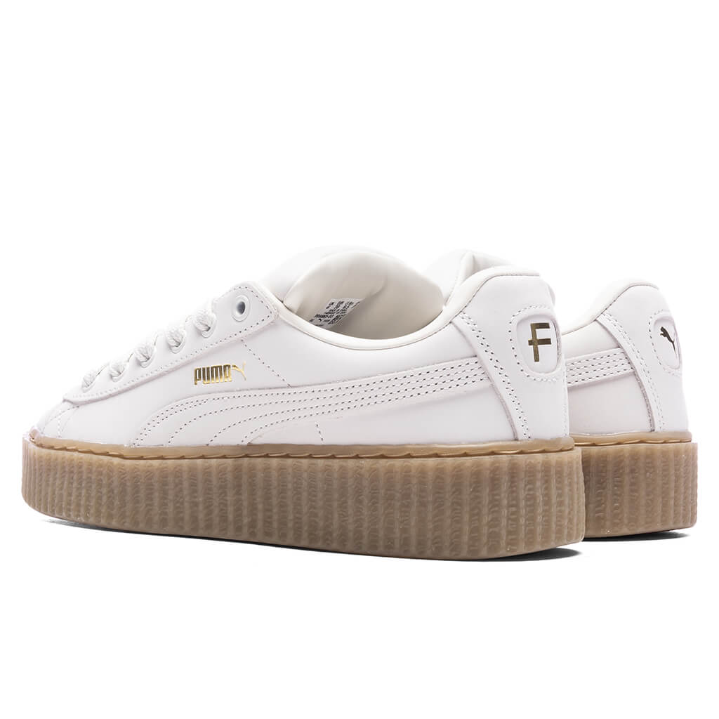 Women's Creeper Phatty Nubuck - Warm White