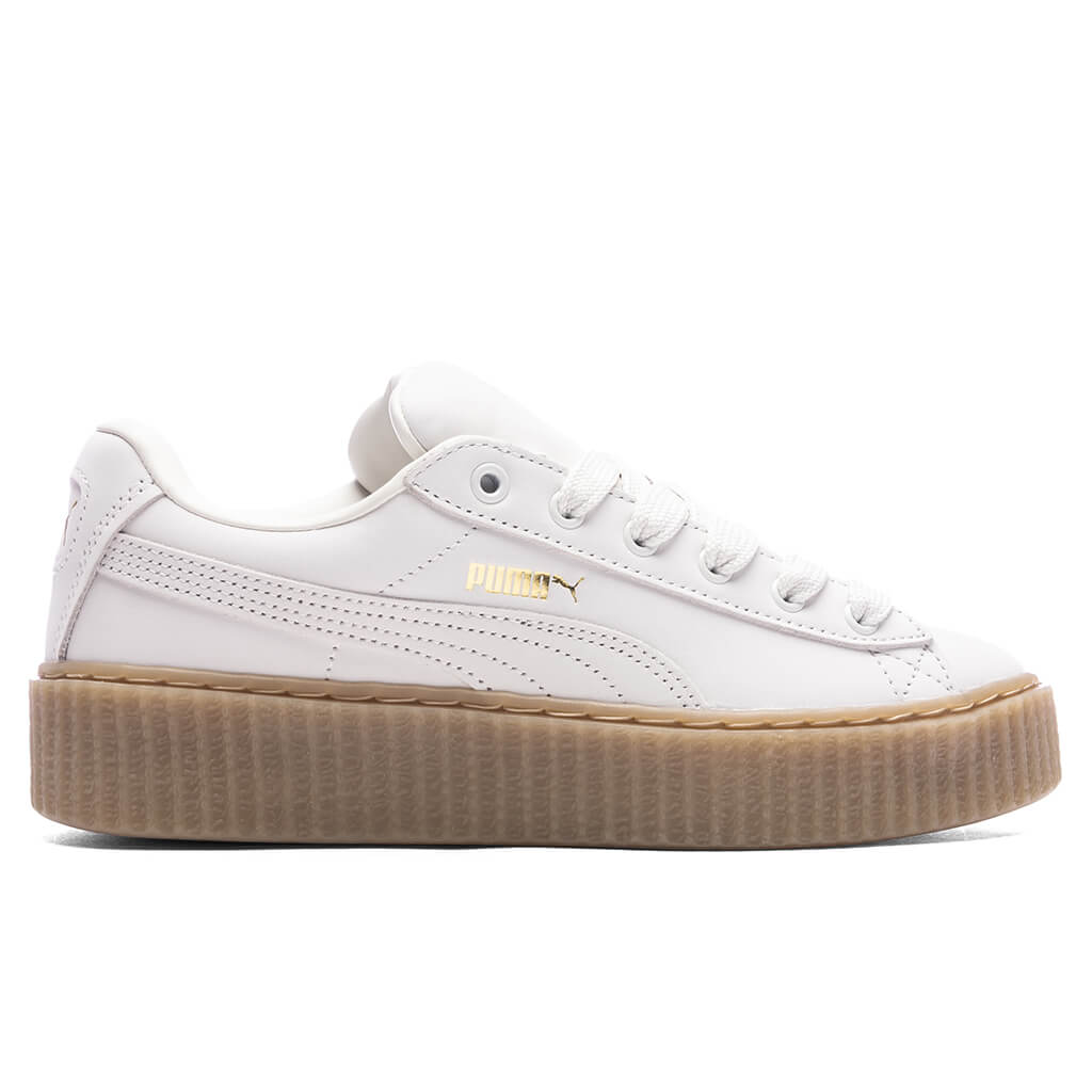 Women's Creeper Phatty Nubuck - Warm White