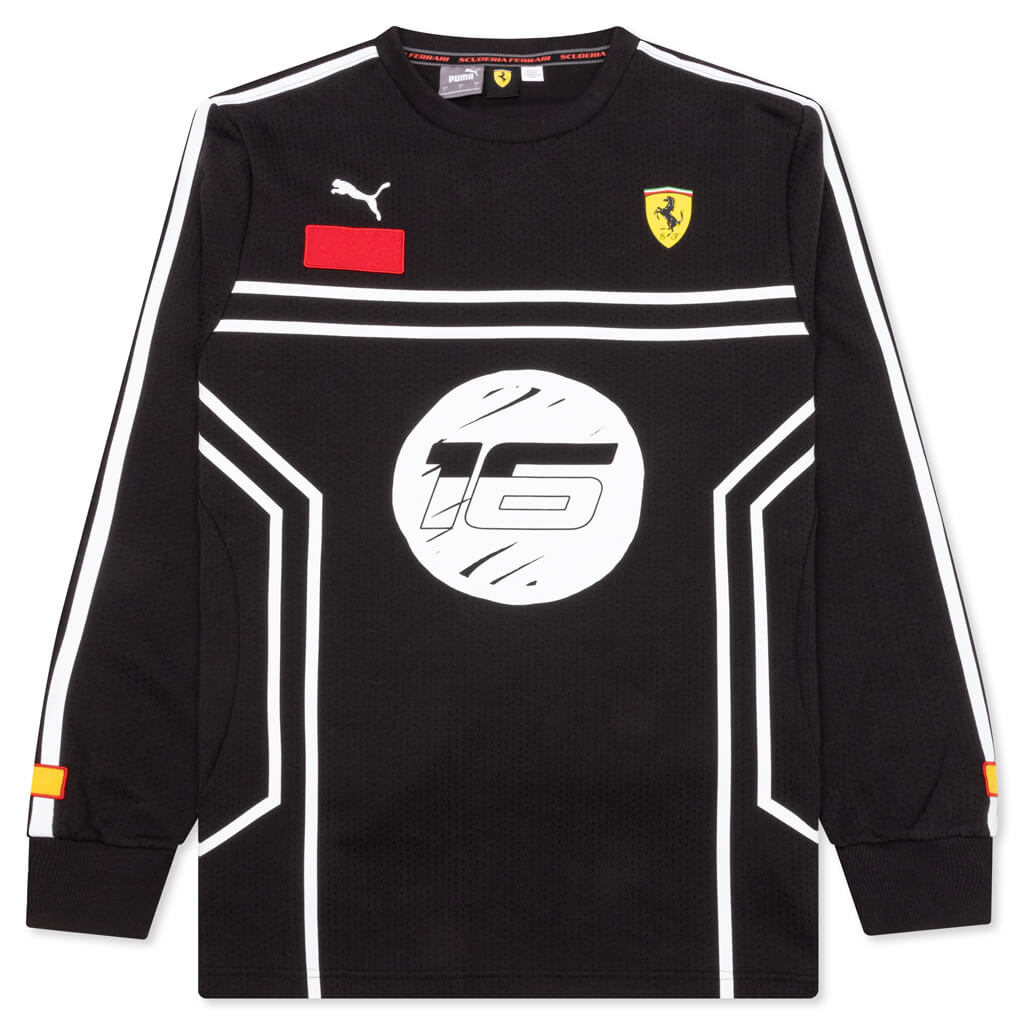 Ferrari Mesh Crew - Black