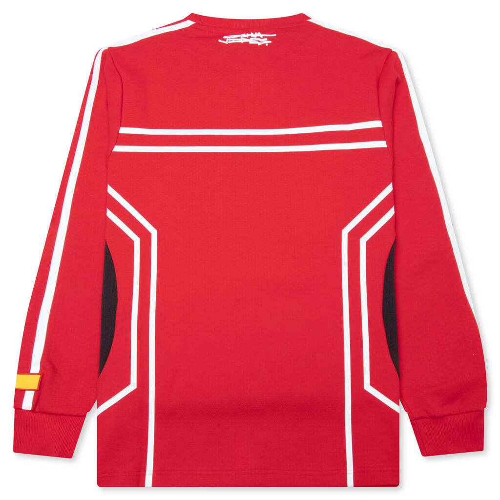 Ferrari Mesh Crew - Rosso Corsa