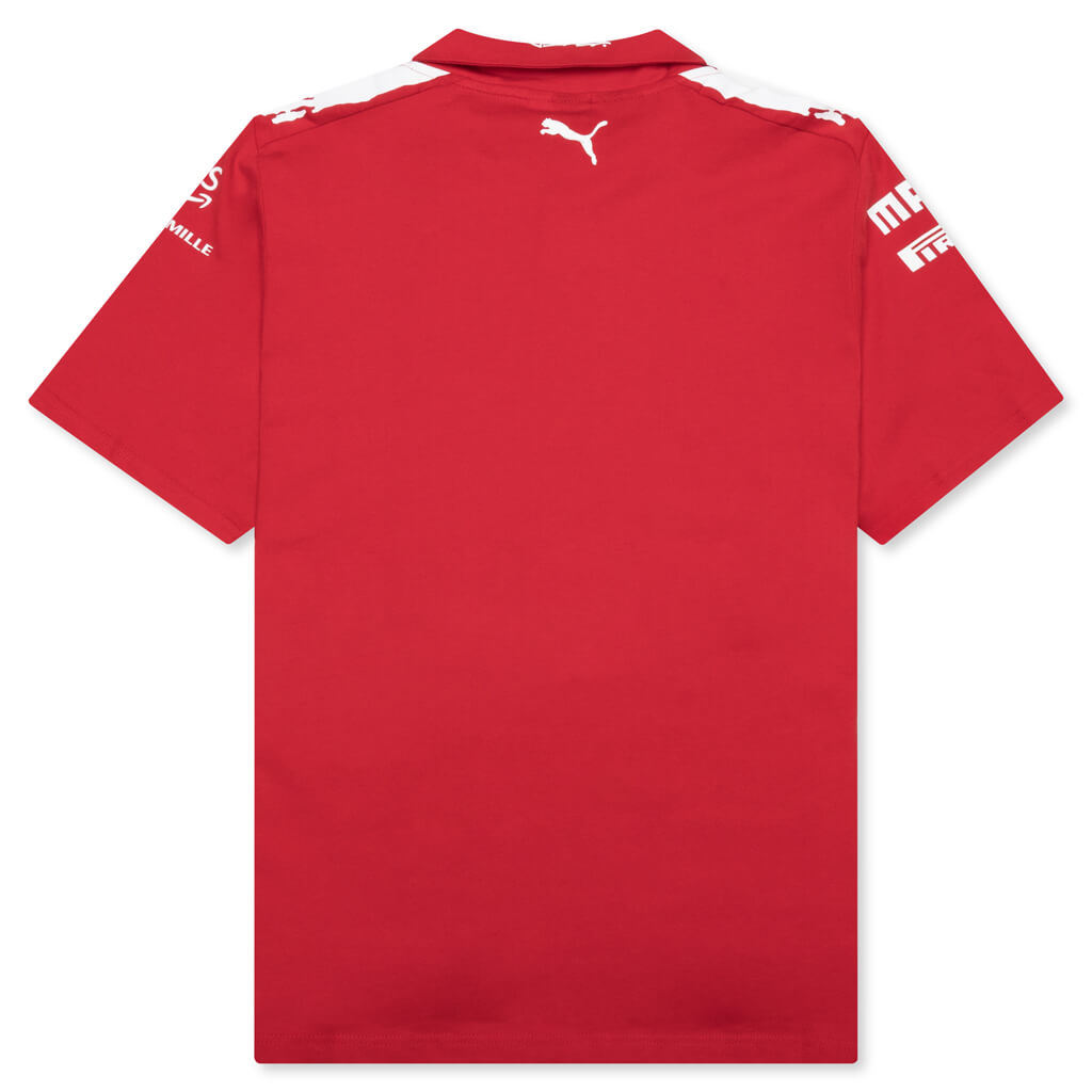 for Scuderia Ferrari Replica Polo - Rosso Corsa