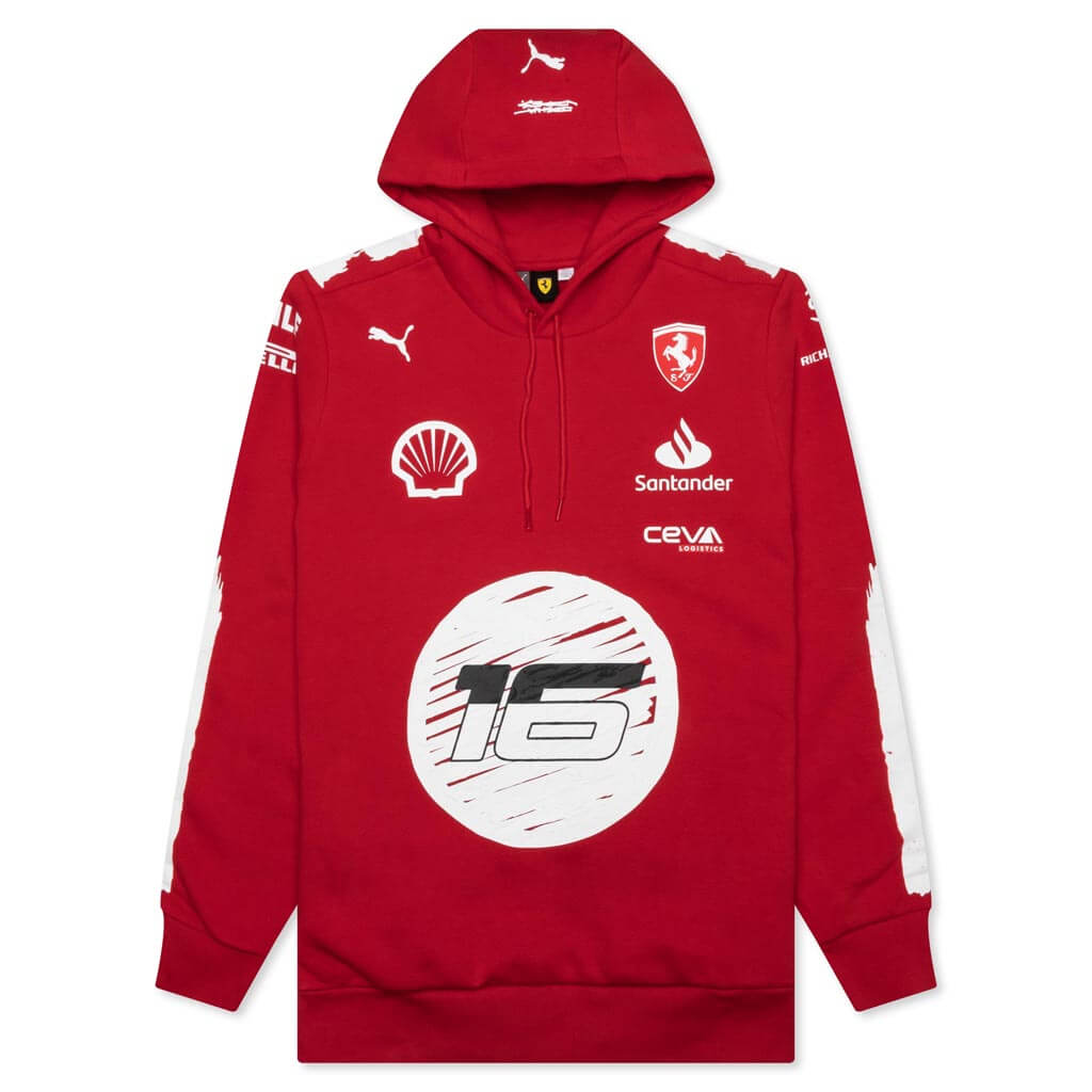 for Scuderia Ferrari Replica Hoodie - Rosso Corsa/JV CLC