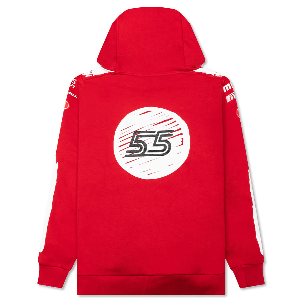for Scuderia Ferrari Replica Hoodie - Rosso Corsa/JV CS