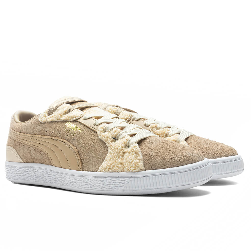 Women's High Court Cunning Suede Sneakers - Khaki