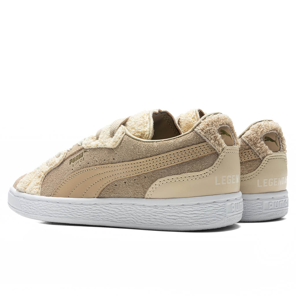 Women's High Court Cunning Suede Sneakers - Khaki