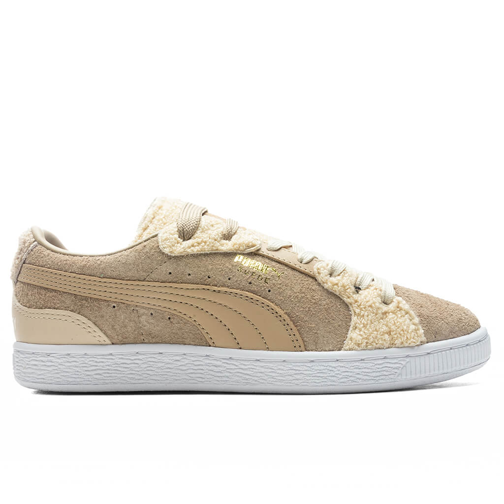 Women's High Court Cunning Suede Sneakers - Khaki