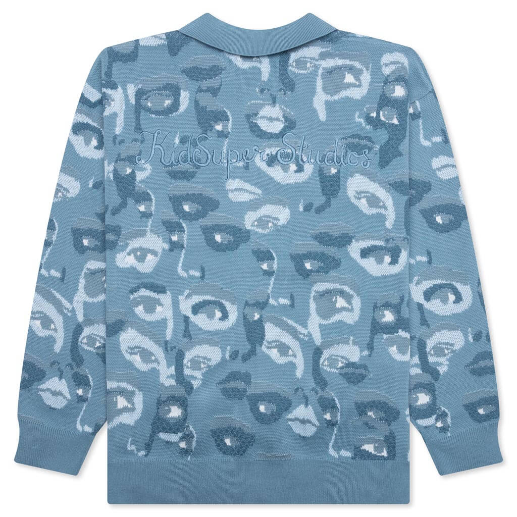 Cardigan - Zen Blue