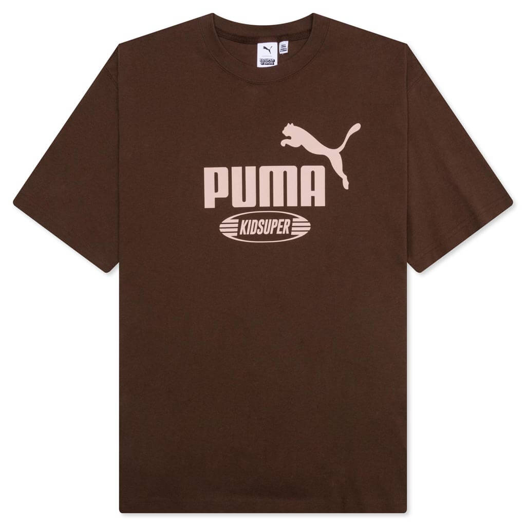 Graphic Tee - Chestnut Brown