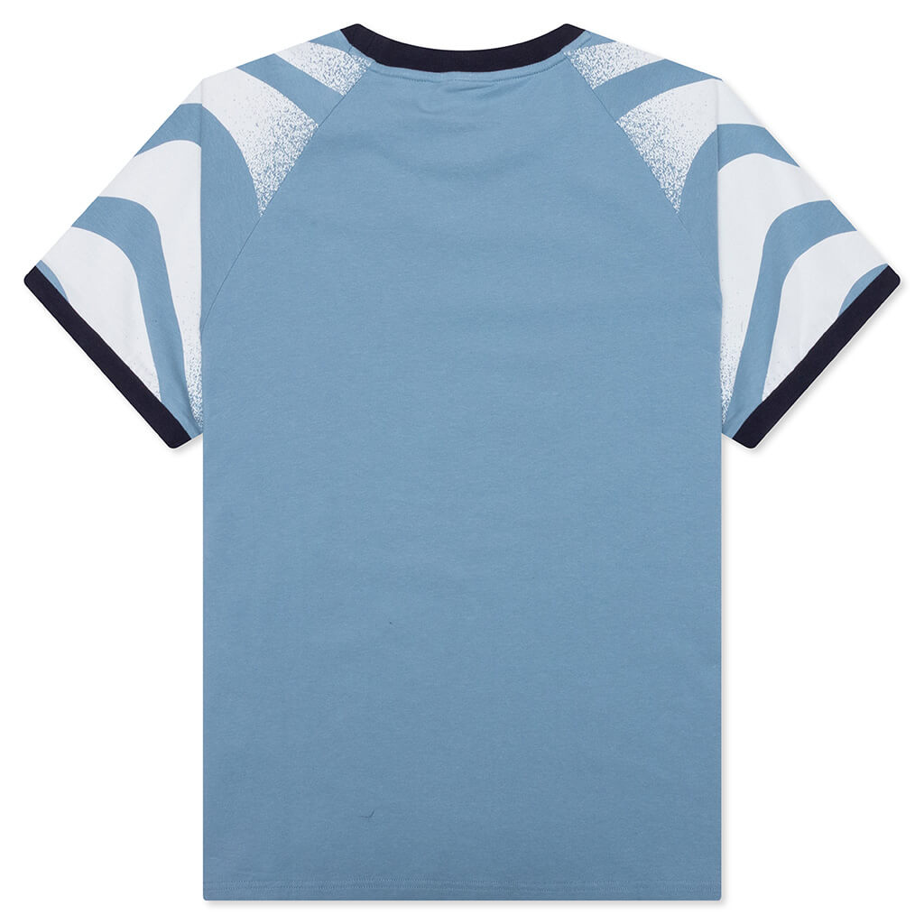 Ringer Tee - Cool Blue