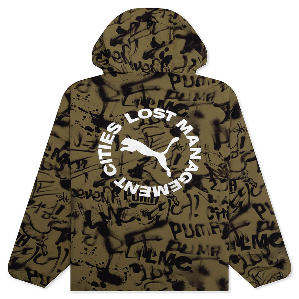 AOP Reversible Jacket - Green