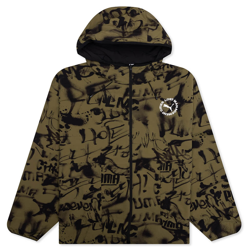 AOP Reversible Jacket - Green