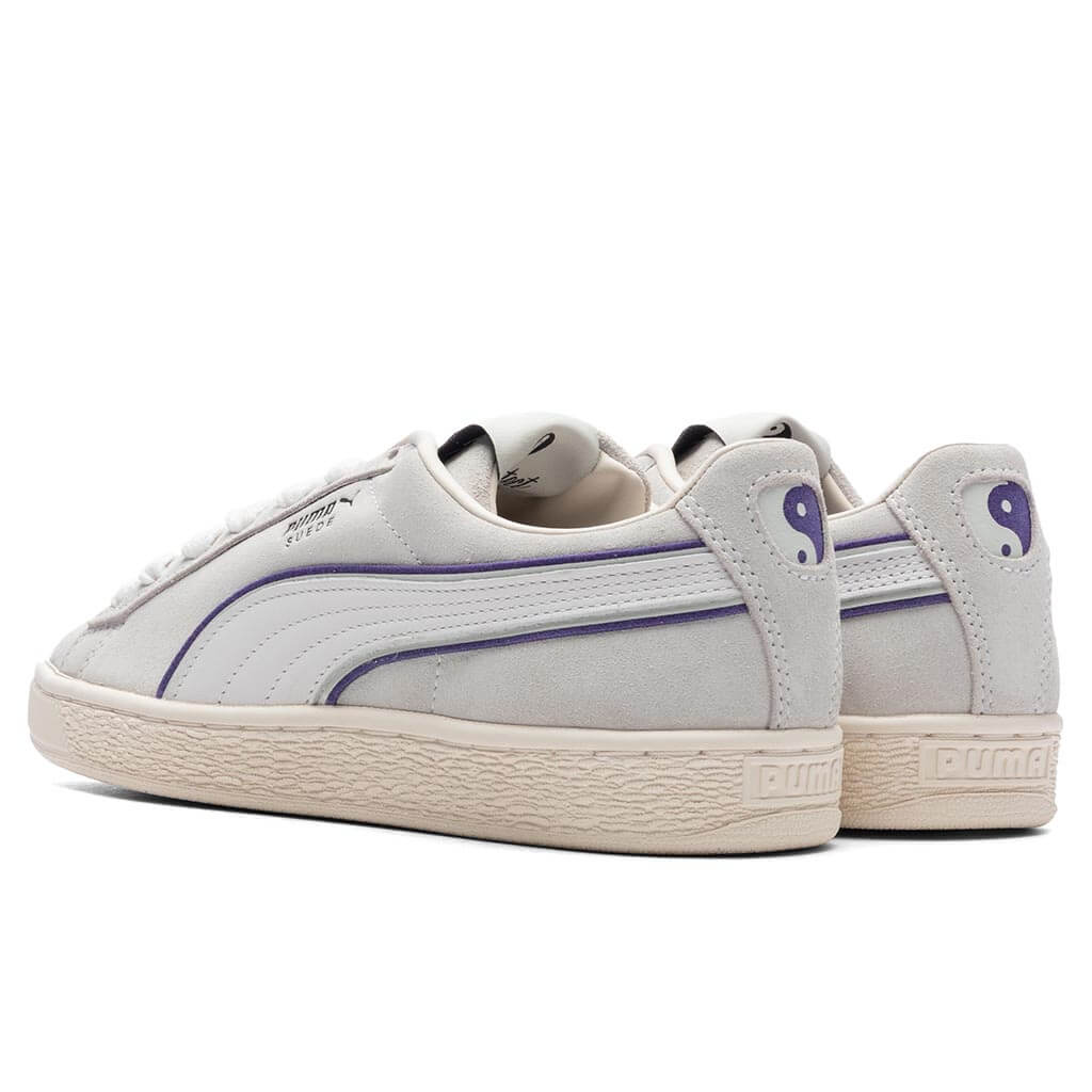 Women's Suede - White/White