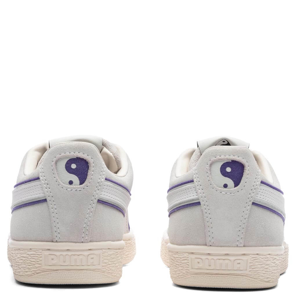 Women's Suede - White/White