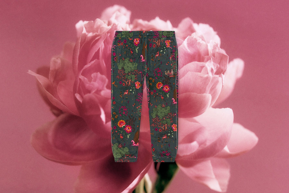 Women's AOP Sweatpants - Green