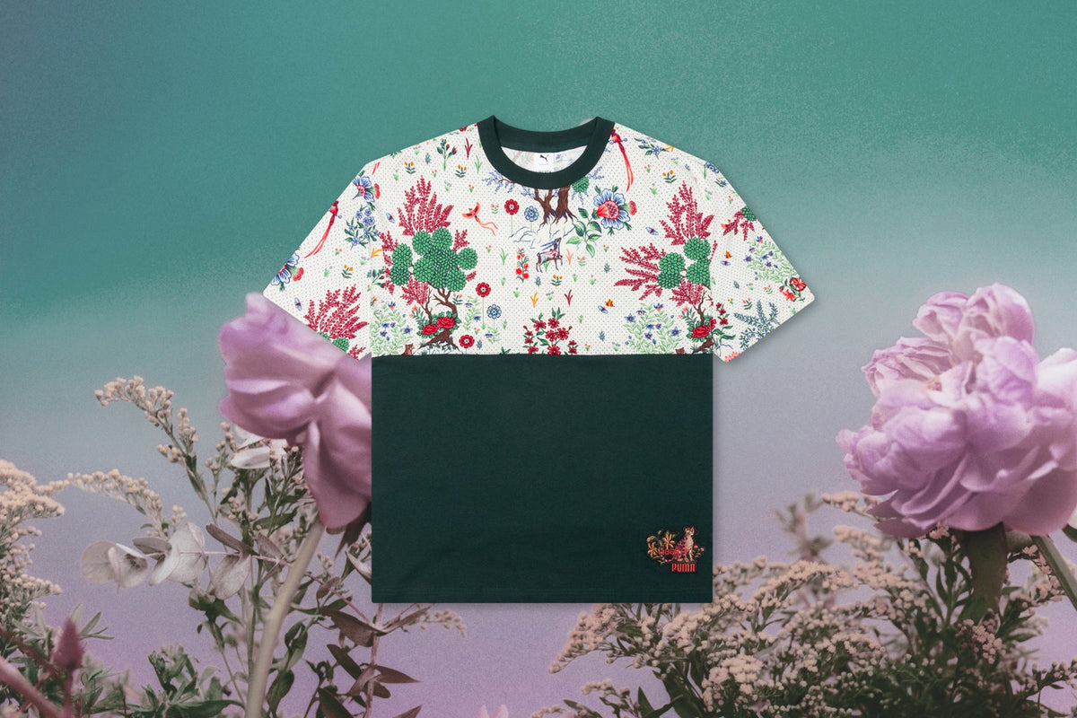 Women's AOP Tee - Green