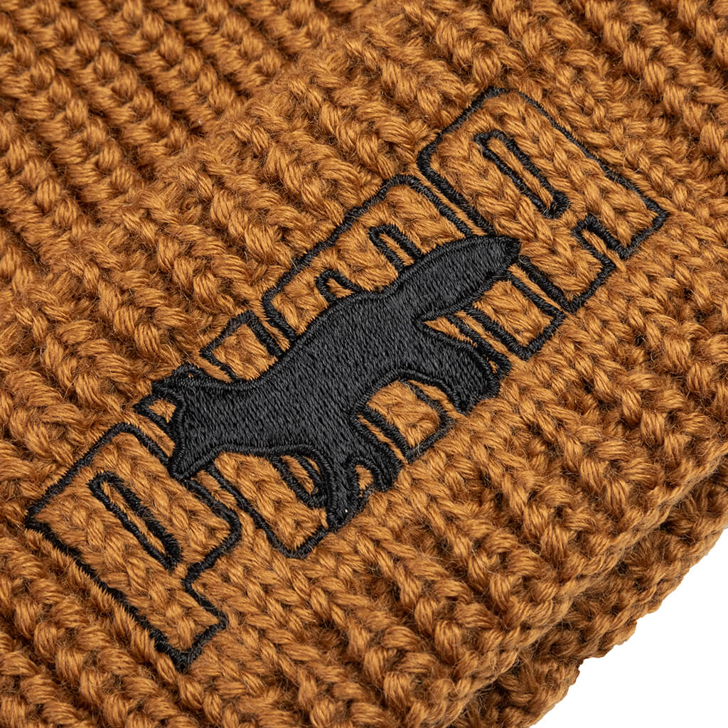 Fisherman Beanie - Brown