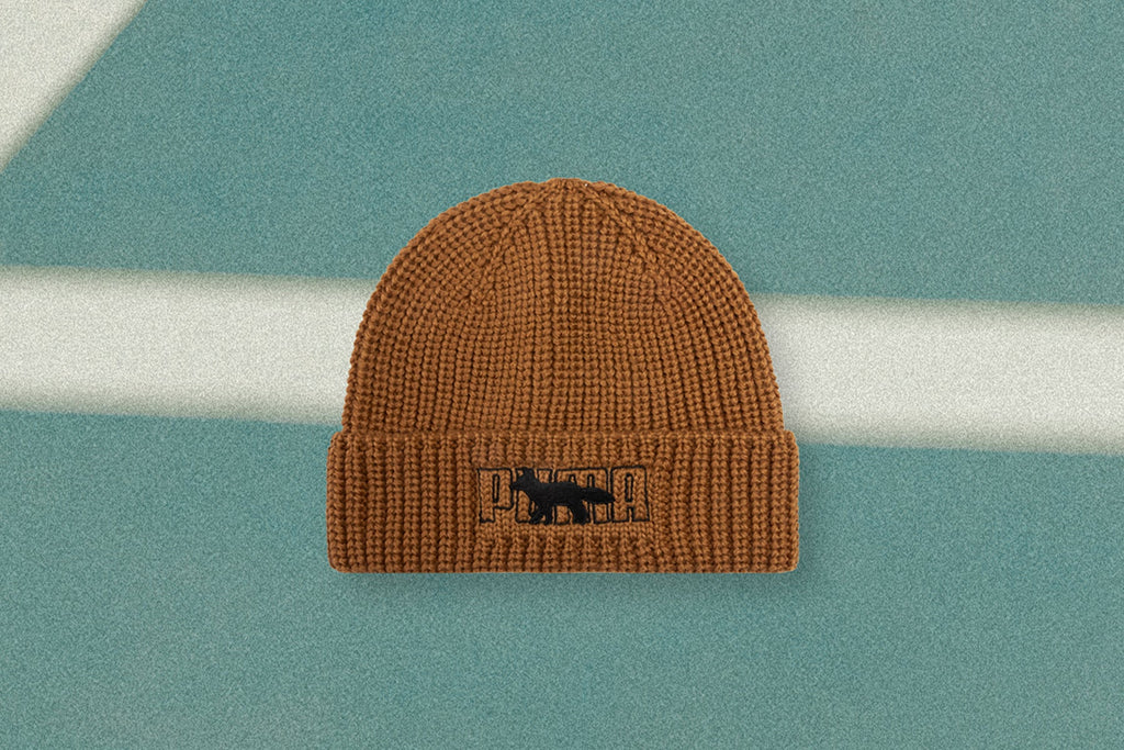 Fisherman Beanie - Brown